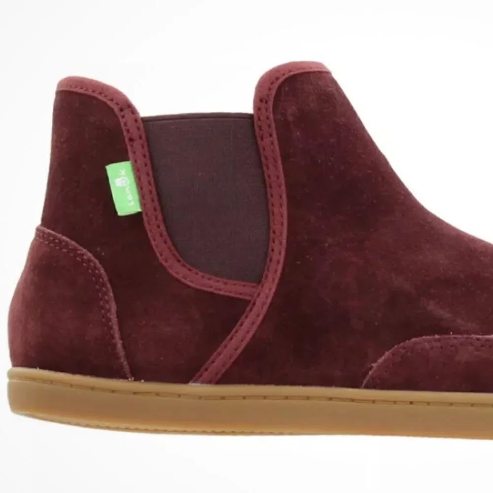 Sanuk Pair O Dice Mid Suede Slip On Womens Sneakers Shoes Casual Size 7
